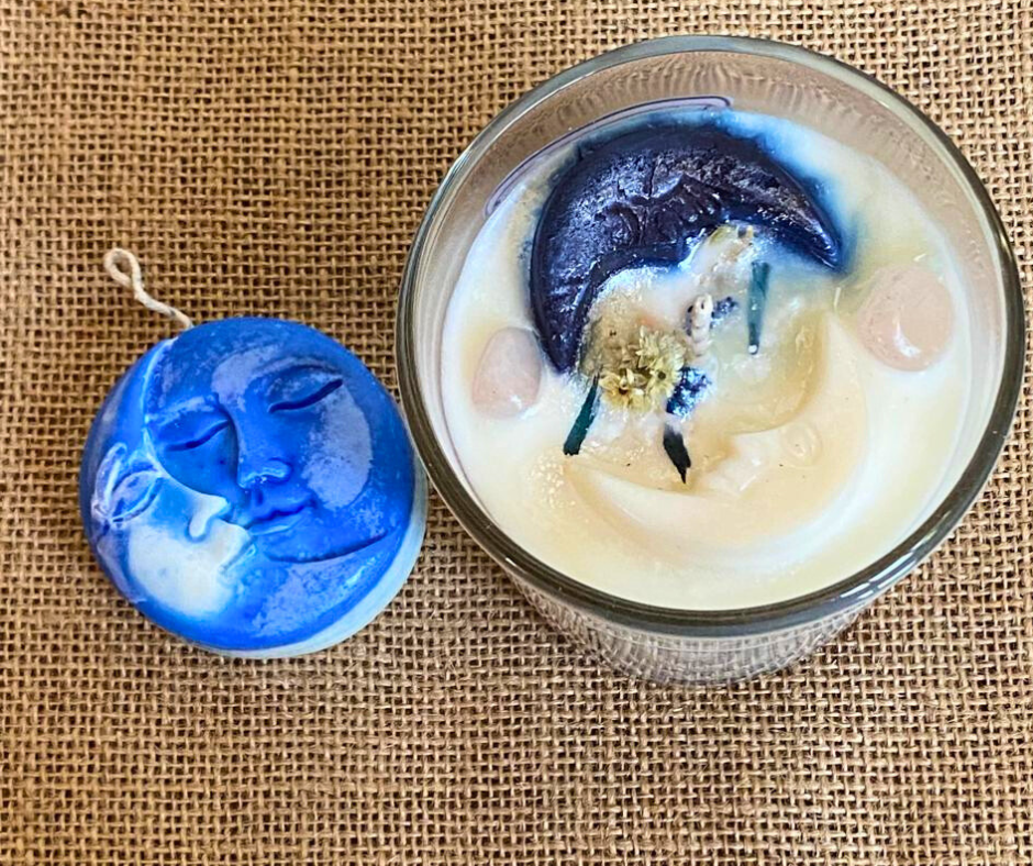 Vela de Soya de Conexión Emocional la Luna