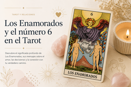 Los Enamorados y el número 6 en el Tarot